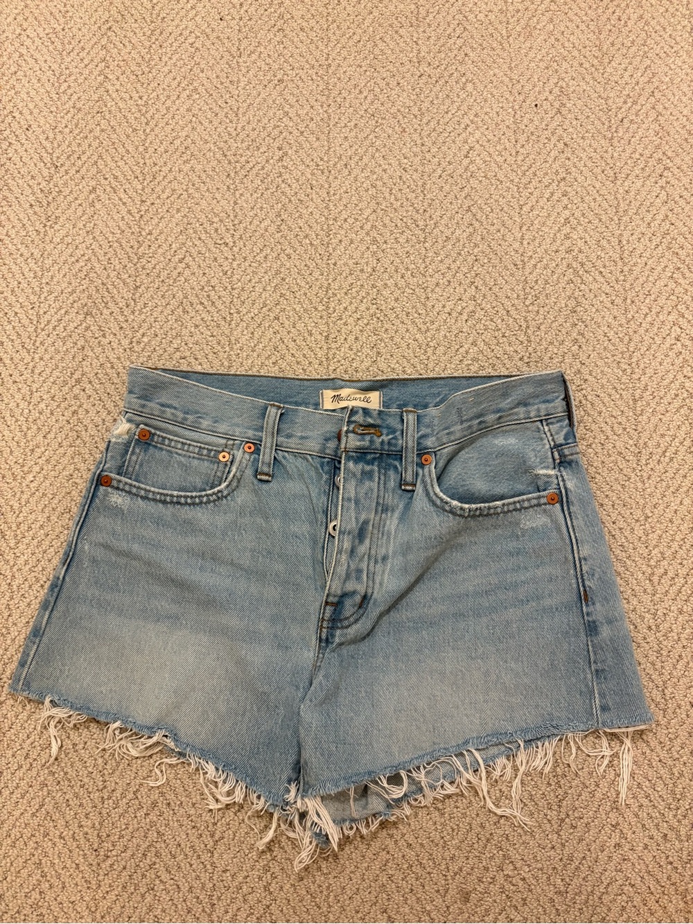 Madewell Relaxed Denim Shorts